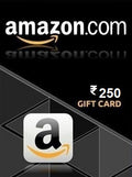 Amazon Gift Card 250 INR - Amazon Key - INDIA