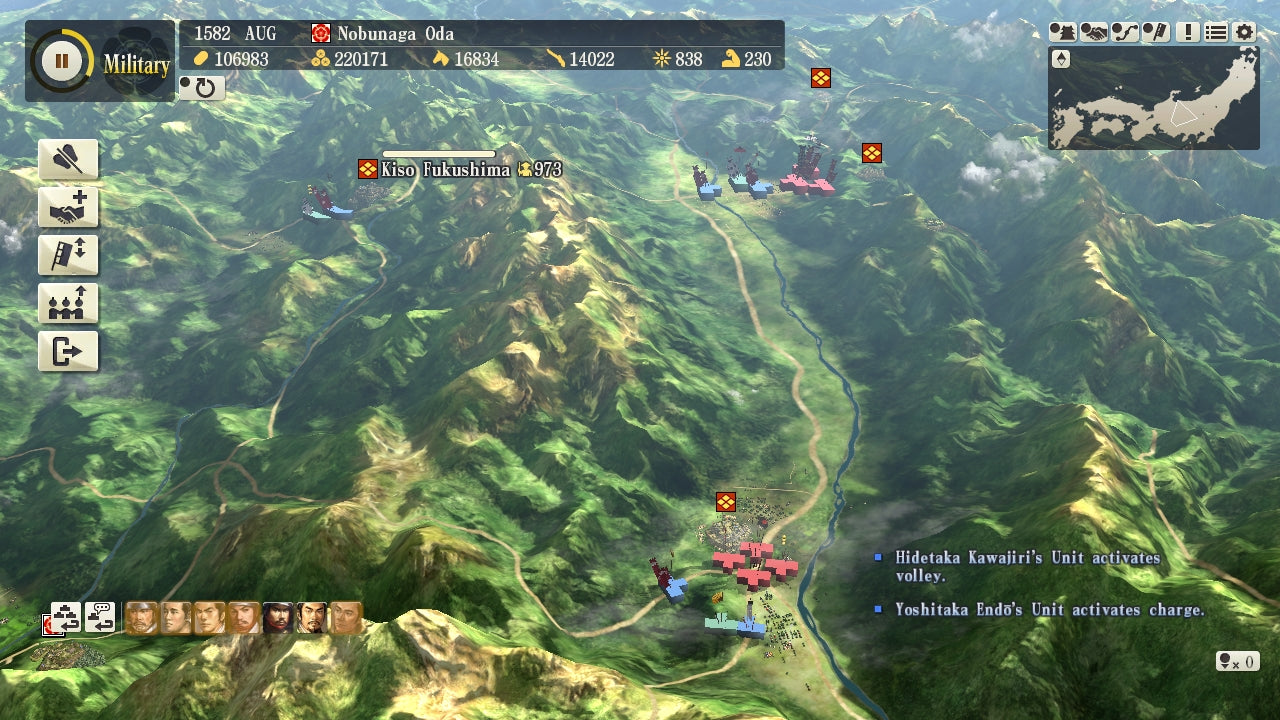 NOBUNAGA'S AMBITION: Sphere of Influence Steam Key GLOBAL