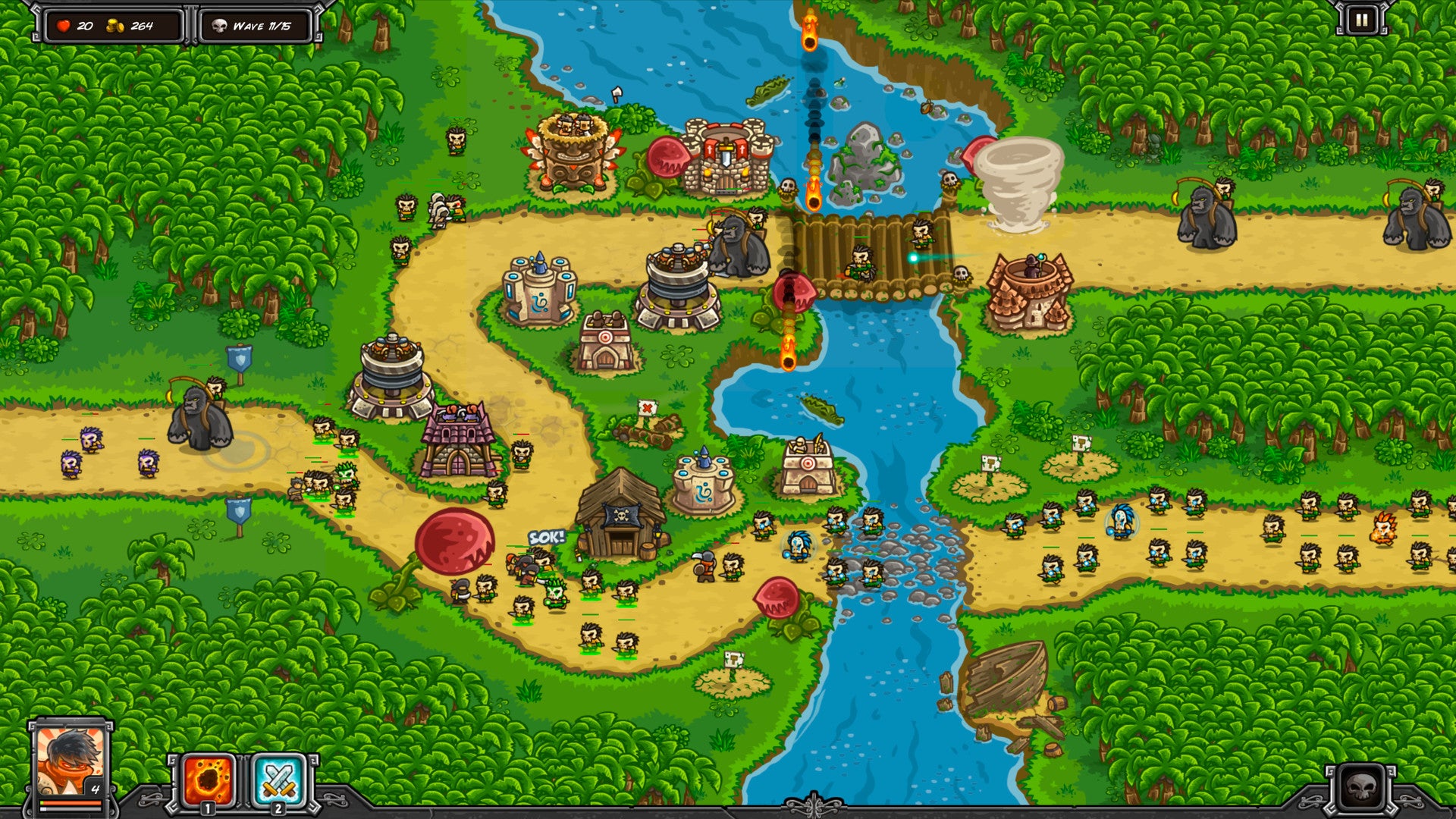 Kingdom Rush Frontiers Steam Key GLOBAL