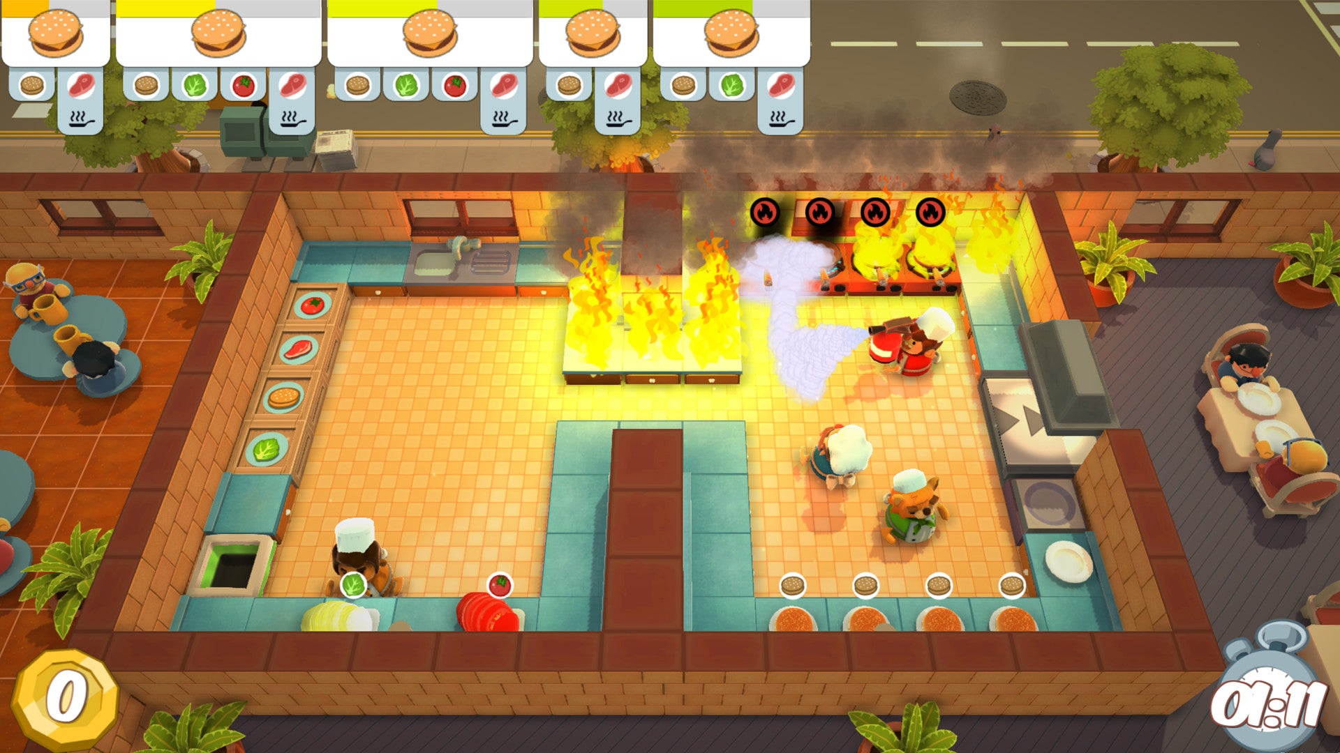Overcooked Xbox Live Key Xbox One UNITED STATES