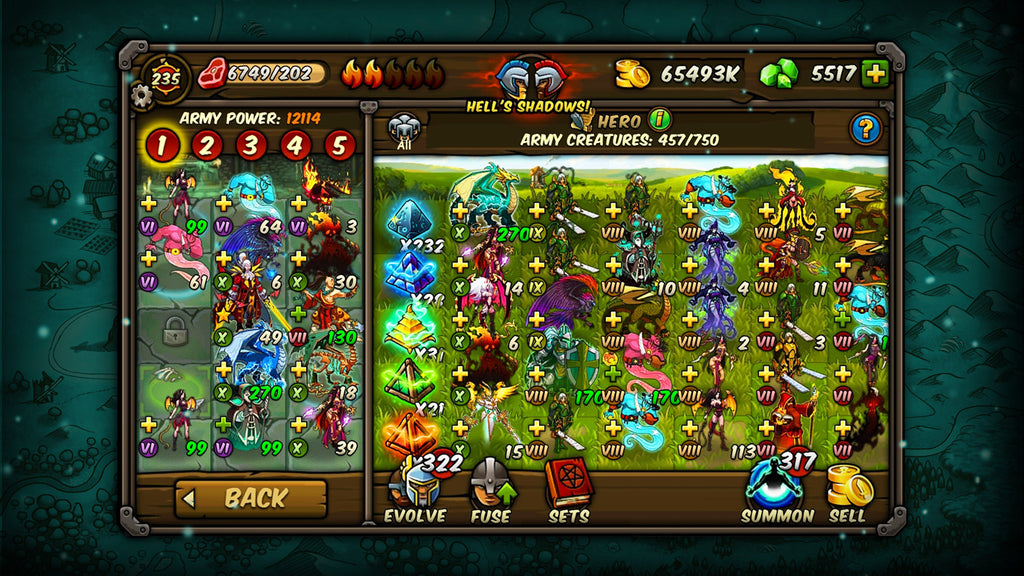 Forge of Gods: Fantastic Six pack Steam Key GLOBAL