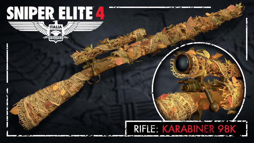 Sniper Elite 4 - Camouflage Rifles Skin Pack Steam Key GLOBAL