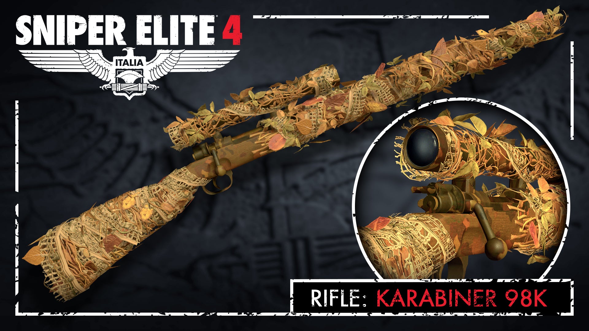 Sniper Elite 4 - Camouflage Rifles Skin Pack Steam Key GLOBAL