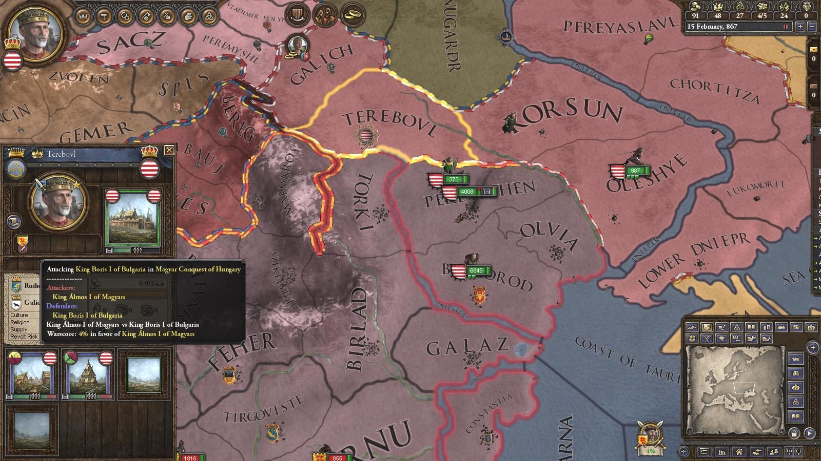 Crusader Kings II - Sunset Invasion (PC) - Steam Key - EUROPE