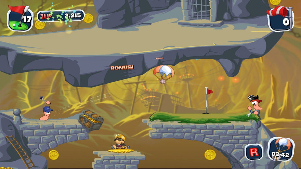 Worms Crazy Golf (PC) - Steam Key - EUROPE