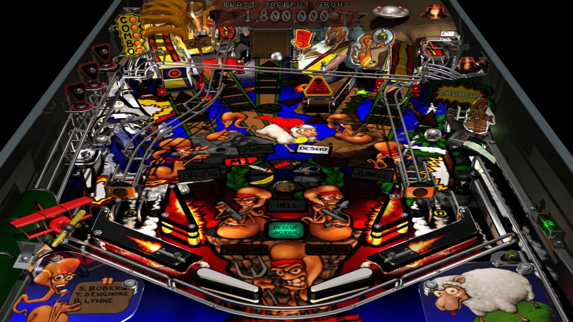 Worms Pinball (PC) - Steam Key - EUROPE