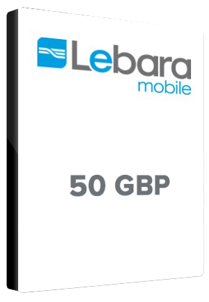 Lebara Mobile 50 GBP - Lebara Key - UNITED KINGDOM