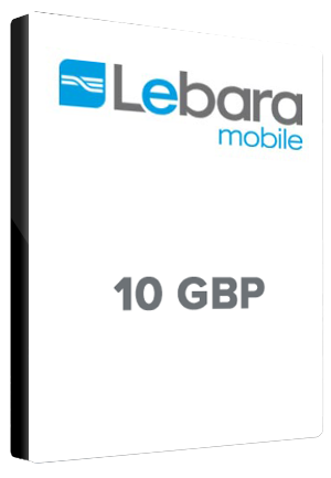 Lebara Mobile 10 GBP - Lebara Key - UNITED KINGDOM