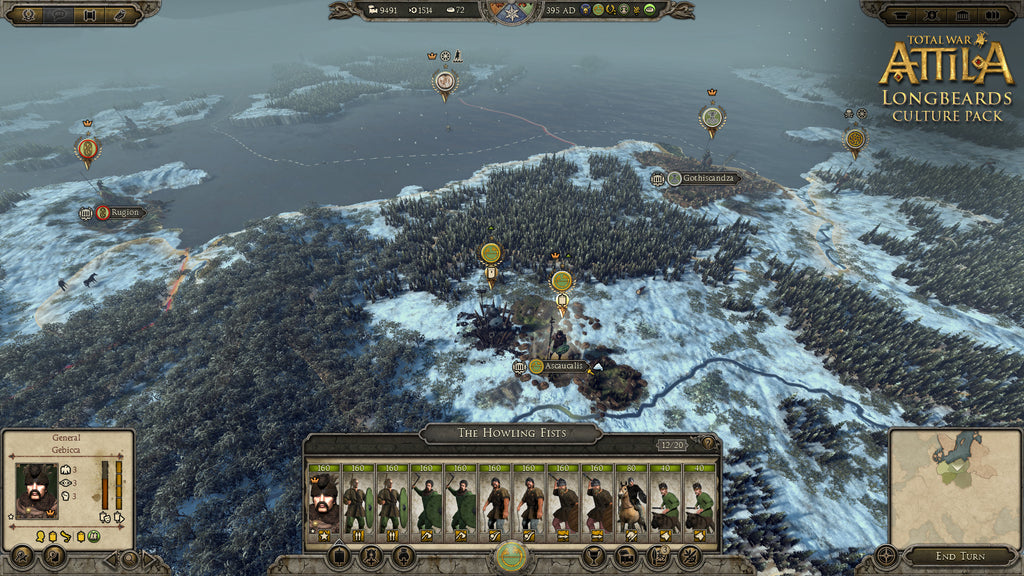 Total War: ATTILA - Longbeards Culture Pack (PC) - Steam Key - EUROPE