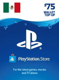 PlayStation Network Gift Card 75 USD - PSN Key - MEXICO