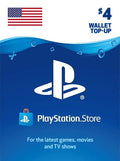 PlayStation Network Gift Card 4 USD - PSN Key - UNITED STATES
