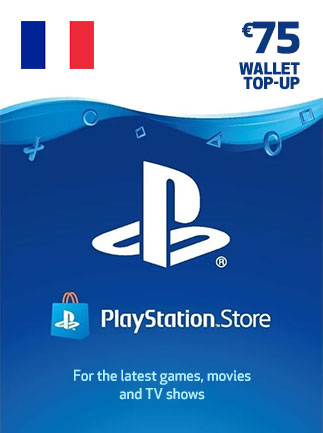PlayStation Network Gift Card 75 EUR - PSN France