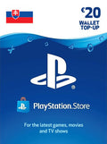 PlayStation Network Gift Card 20 EUR - PSN Slovakia