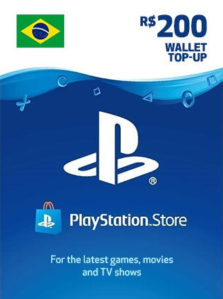 PlayStation Network Gift Card 200 BRL - PSN Key - BRAZIL