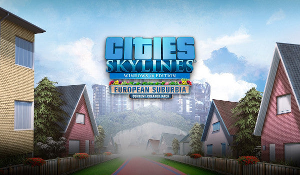 Cities: Skylines - Content Creator Pack: European Suburbia (PC) - Steam Key - EUROPE