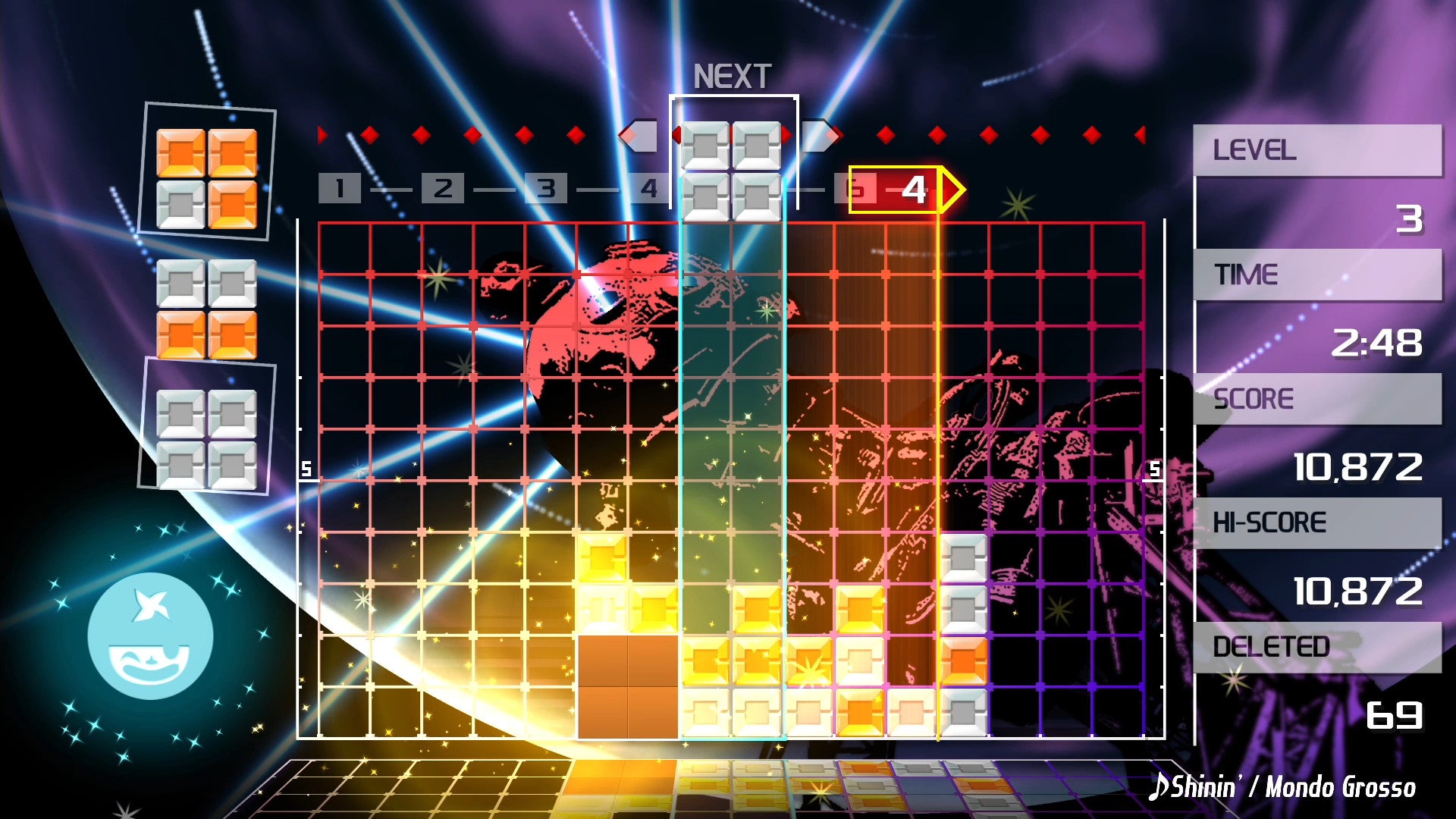 LUMINES REMASTERED Steam Key GLOBAL