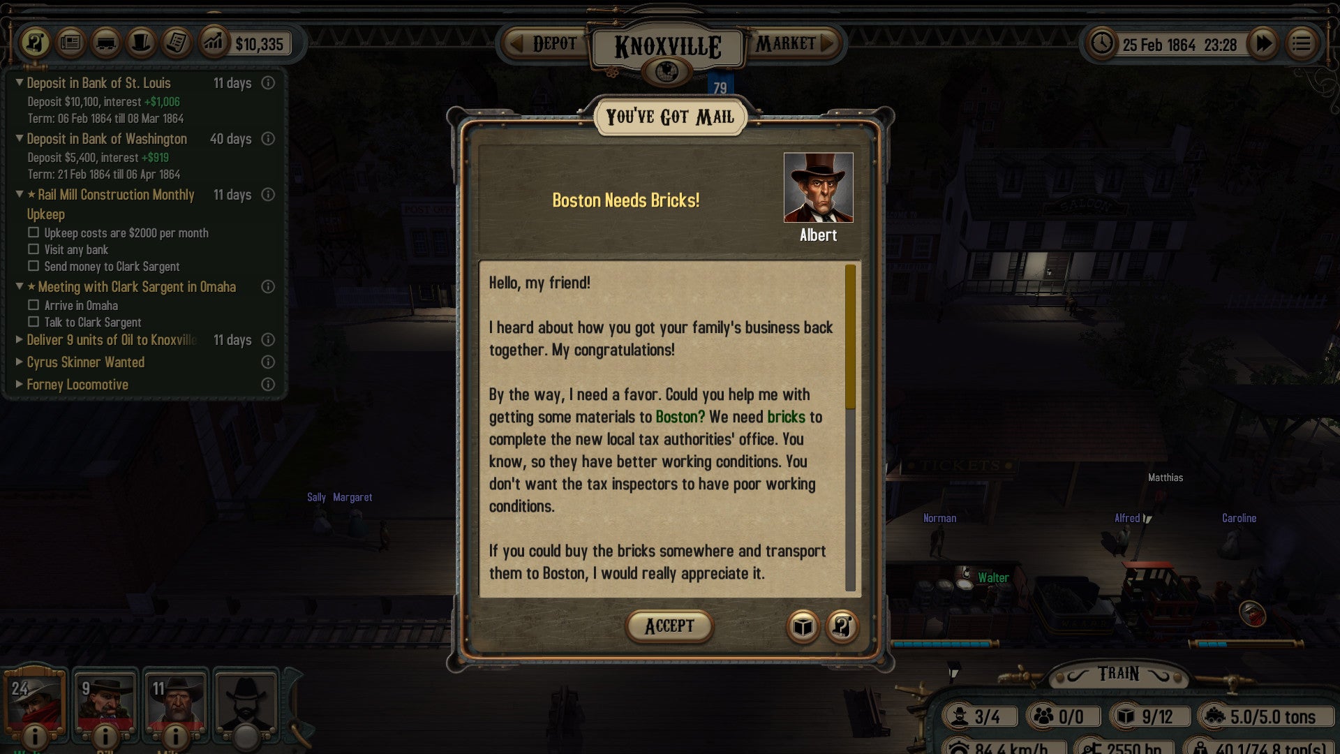 Bounty Train - New West Steam Key GLOBAL