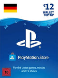 PlayStation Network Gift Card 12 EUR - PSN Germany