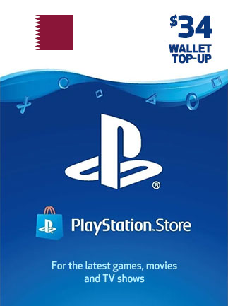 PlayStation Network Gift Card 34 USD - PSN Key - QATAR