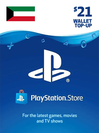 PlayStation Network Gift Card 21 USD - PSN Key - KUWAIT