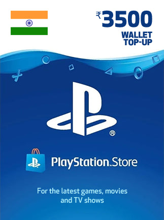 PlayStation Network Gift Card 3500 INR - PSN Key - INDIA