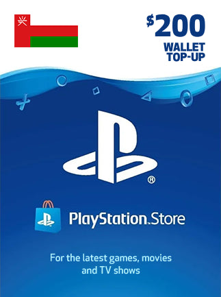 PlayStation Network Gift Card 200 USD - PSN Key - OMAN