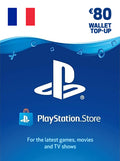PlayStation Network Gift Card 80 EUR  - PSN Key  - FRANCE