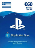 PlayStation Network Gift Card 60 EUR  - PSN Key  - GREECE