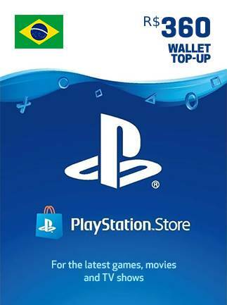 PlayStation Network Gift Card 360 BRL  - PSN Key  - BRAZIL