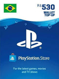 PlayStation Network Gift Card 530 BRL  - PSN Key  - BRAZIL