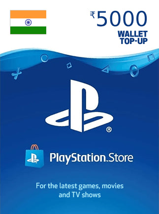 PlayStation Network Gift Card 5000 INR  - PSN Key  - INDIA