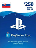 PlayStation Network Gift Card 250 EUR  - PSN Key  - SLOVAKIA