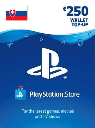 PlayStation Network Gift Card 250 EUR  - PSN Key  - SLOVAKIA