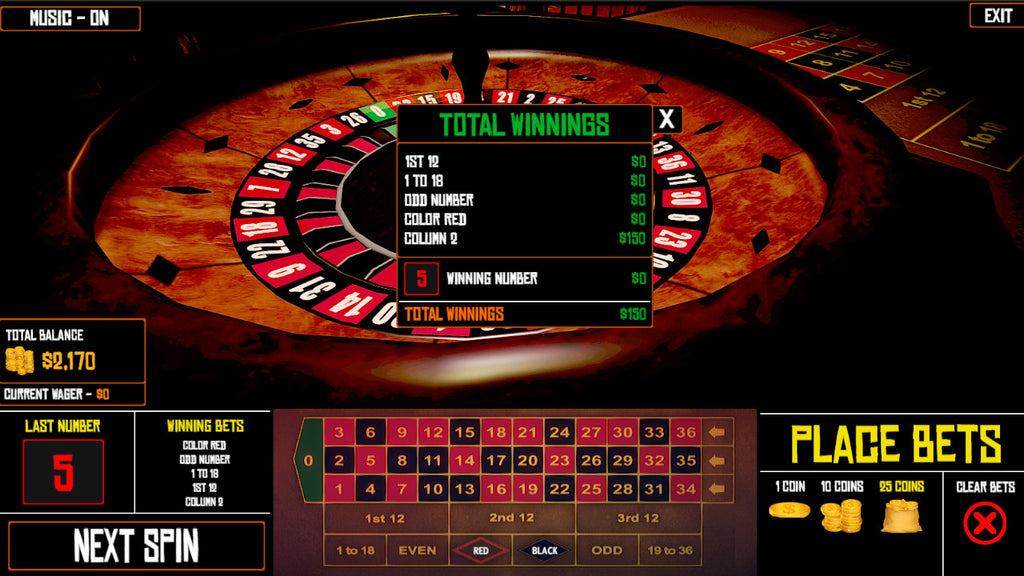 Roulette Simulator 2 Steam Key GLOBAL
