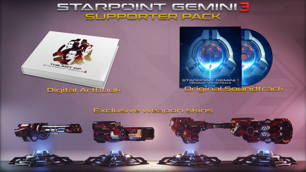Starpoint Gemini 3 - Supporter Pack - Steam Key - (GLOBAL)