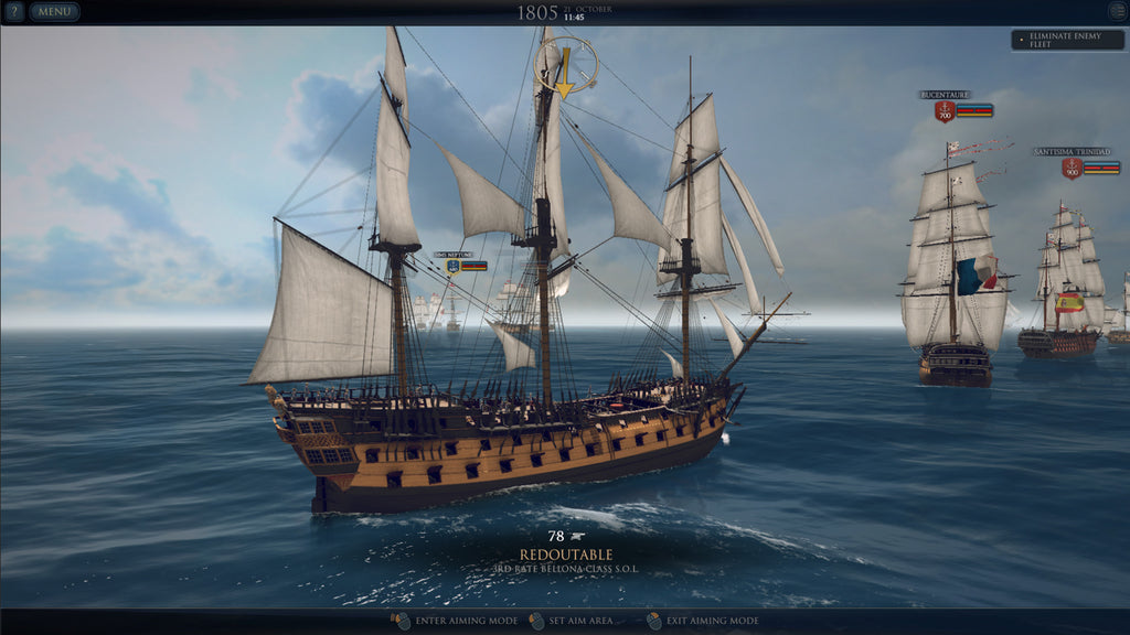 Ultimate Admiral: Age of Sail (PC) - Barbary War DLC - Steam Key - GLOBAL