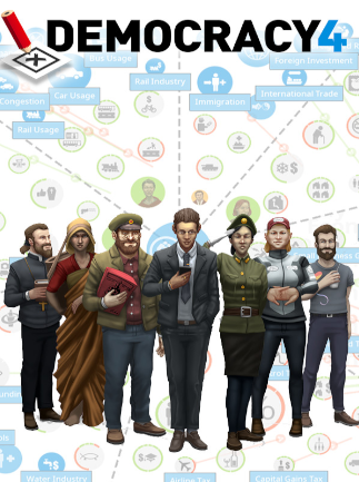 Democracy 4 (PC) - Steam Key - EUROPE