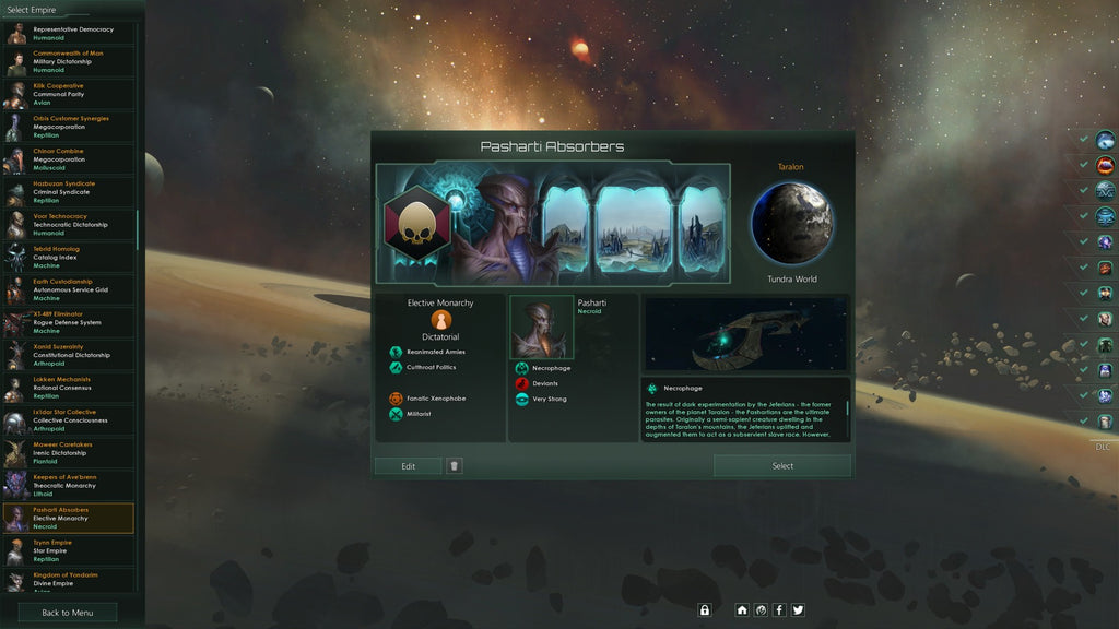 Stellaris: Necroids Species Pack (PC) - Steam Key - EUROPE