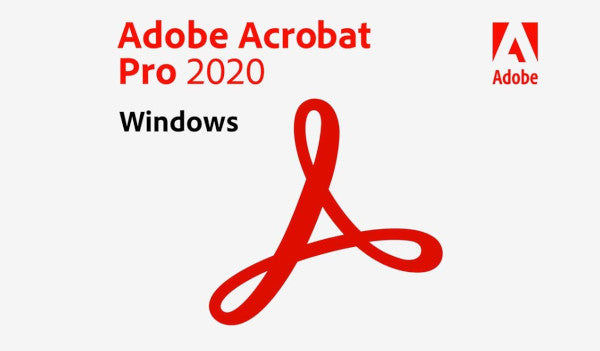 Adobe Acrobat Pro 2020 (PC) - 1 Device - Adobe Key - GLOBAL (English)