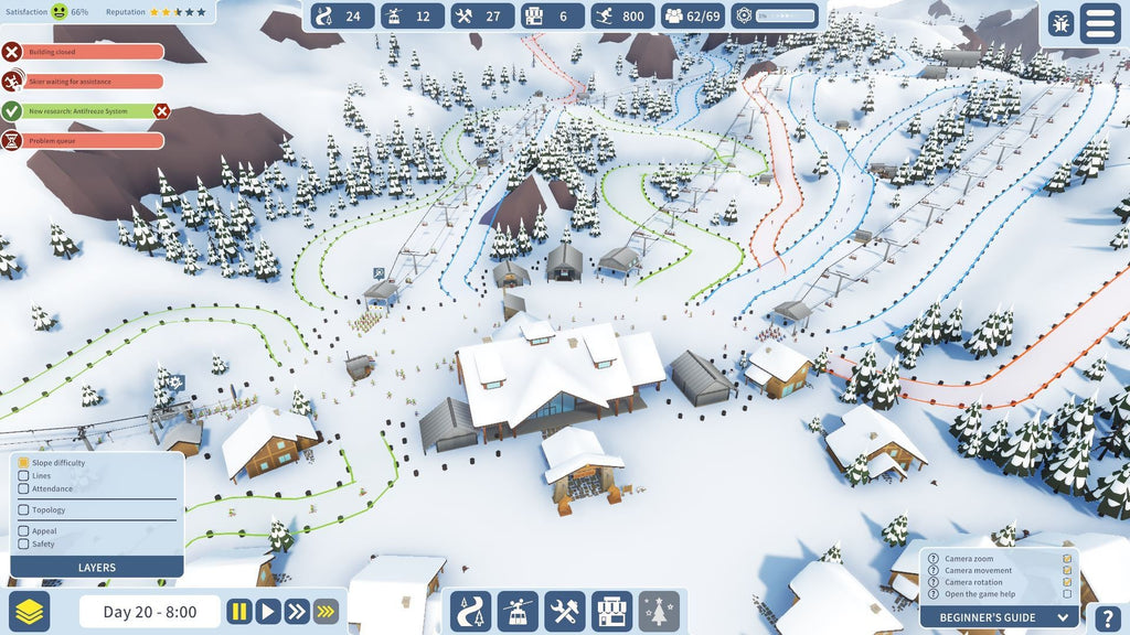 Snowtopia: Ski Resort Builder (PC) - GOG Key - GLOBAL