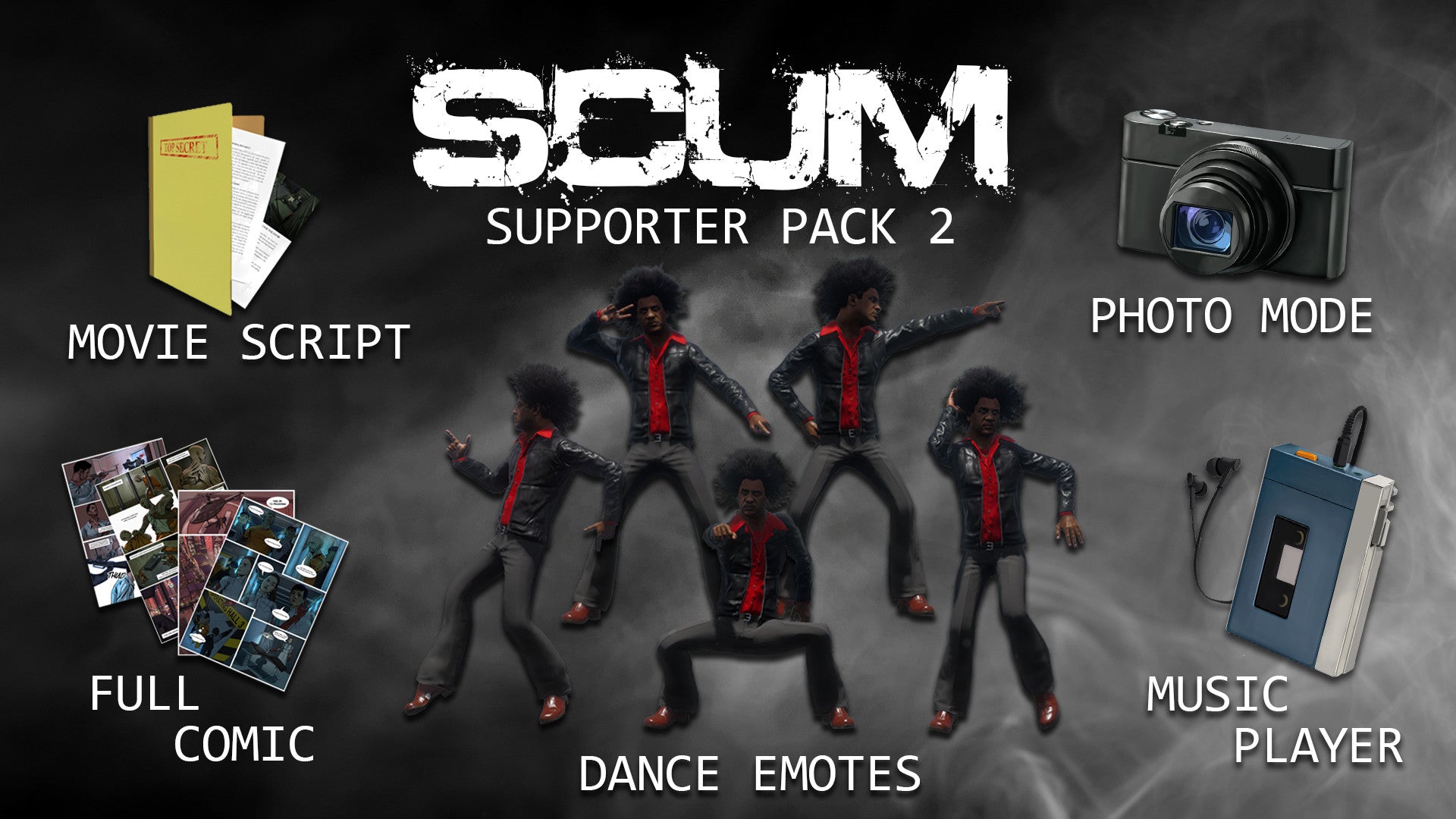 SCUM Supporter Pack 2 (PC) - Steam Key - GLOBAL