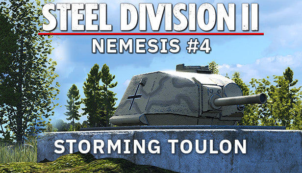 Steel Division 2 - Nemesis #4 - Storming Toulon (PC) - Steam Key - GLOBAL