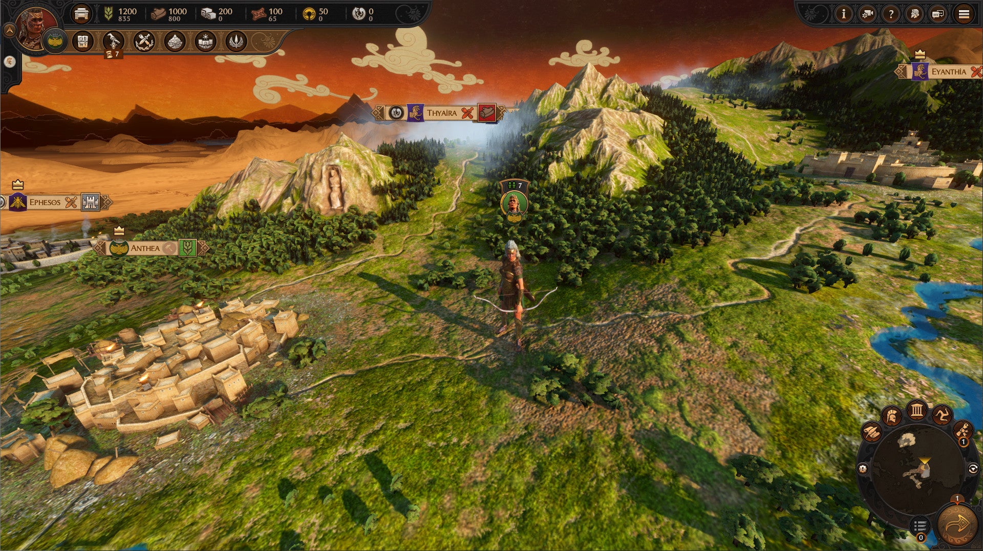 A Total War Saga: TROY - Amazons (PC) - Steam Key - EUROPE