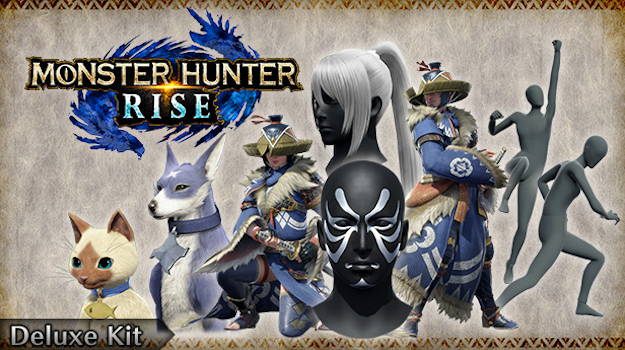 Monster Hunter Rise Deluxe Kit (PC) - Steam Key - GLOBAL