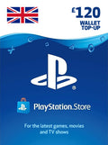 PlayStation Network Gift Card 120 GBP - PSN Key - UNITED KINGDOM