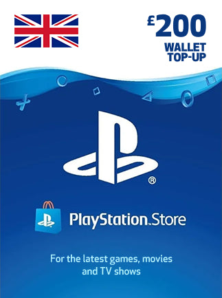 PlayStation Network Gift Card 200 GBP - PSN Key - UNITED KINGDOM