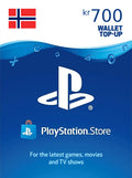 PlayStation Network Gift Card 700 NOK - PSN Key - NORWAY