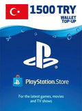 PlayStation Network Gift Card 1500 TRY - PSN Key - TURKEY