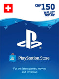 PlayStation Network Gift Card 150 CHF - PSN Key - SWITZERLAND