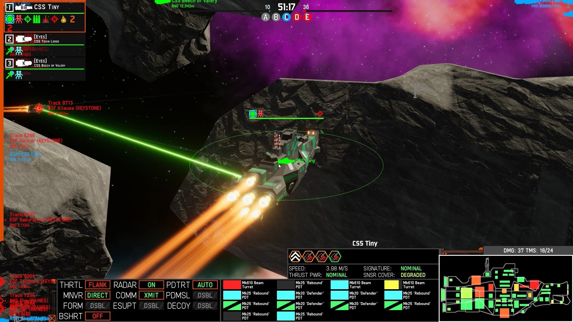 NEBULOUS: Fleet Command (PC) - Steam Key - ROW